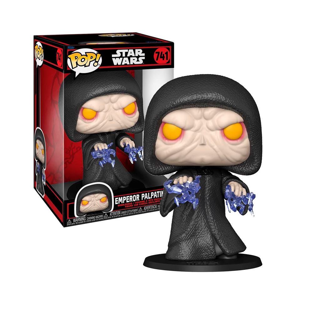 Funko POP Jumbo 741 Star Wars Darkside Emperor Palpatine